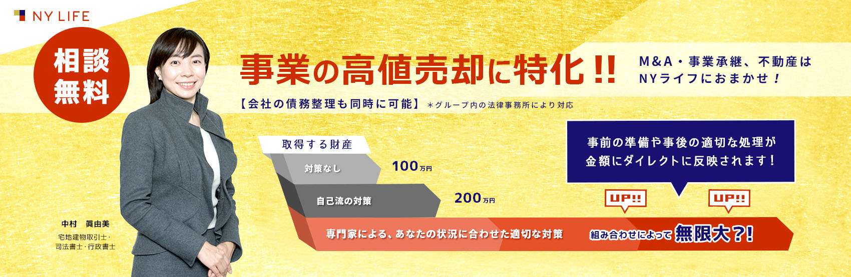 相続対策に特化！不動産・保険はＮＹライフにおまかせ